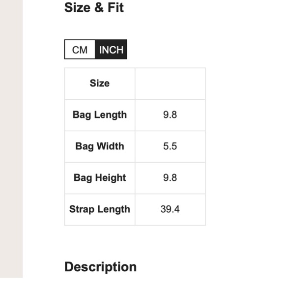 classic black medium sized crossbody bag - Picture 8 of 8